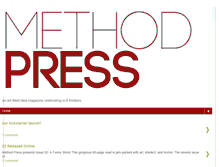 Tablet Screenshot of meetmethodpress.blogspot.com