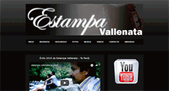 Desktop Screenshot of estampavallenata.blogspot.com