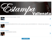 Tablet Screenshot of estampavallenata.blogspot.com