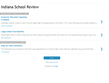 Tablet Screenshot of indianaschoolreview.blogspot.com