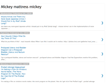 Tablet Screenshot of micke-mattre-mick.blogspot.com