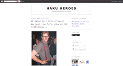 Desktop Screenshot of hakuheroes.blogspot.com