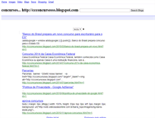 Tablet Screenshot of ccconcursosss.blogspot.com