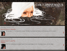 Tablet Screenshot of carlymazur.blogspot.com