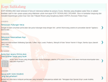 Tablet Screenshot of kopi-sidikalang.blogspot.com