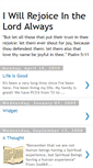 Mobile Screenshot of i-will-rejoice-in-the-lord-always.blogspot.com