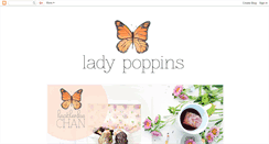 Desktop Screenshot of ladypoppins.blogspot.com