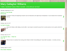 Tablet Screenshot of marygallagherwilliams.blogspot.com