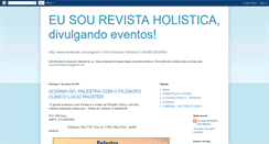 Desktop Screenshot of eusouumarevistaholistica.blogspot.com