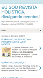 Mobile Screenshot of eusouumarevistaholistica.blogspot.com