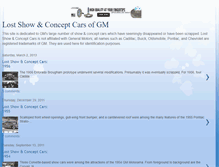 Tablet Screenshot of lost-show-cars.blogspot.com