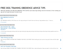 Tablet Screenshot of dog--training--dog--training.blogspot.com