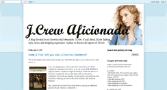 Desktop Screenshot of jcrewaficionada.blogspot.com