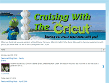 Tablet Screenshot of cruisingwiththecricut.blogspot.com