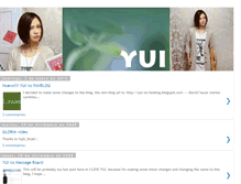 Tablet Screenshot of i-love-yui.blogspot.com