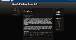 Desktop Screenshot of ncvteaminfo.blogspot.com