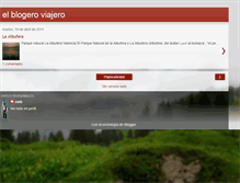 Tablet Screenshot of elblogeroviajero.blogspot.com