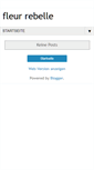 Mobile Screenshot of fleurrebelleblog.blogspot.com