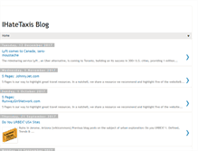 Tablet Screenshot of ihatetaxisblog.blogspot.com