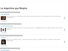 Tablet Screenshot of laargentinaquerespiro.blogspot.com