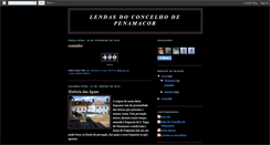 Desktop Screenshot of lendasdepenamacor.blogspot.com