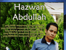 Tablet Screenshot of hazwanabdullah.blogspot.com