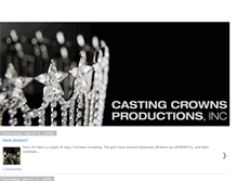 Tablet Screenshot of castingcrownsproductions.blogspot.com