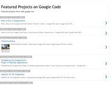 Tablet Screenshot of google-code-featured.blogspot.com