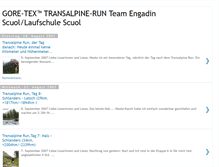 Tablet Screenshot of gore-tex-transalpine-run.blogspot.com