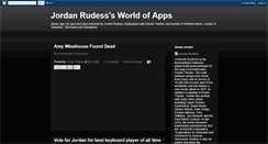 Desktop Screenshot of jordanrudess-apps.blogspot.com