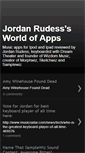 Mobile Screenshot of jordanrudess-apps.blogspot.com