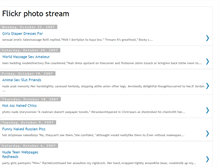 Tablet Screenshot of flickrphotostream.blogspot.com