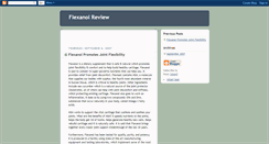 Desktop Screenshot of flexanol.blogspot.com