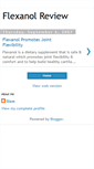 Mobile Screenshot of flexanol.blogspot.com