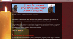 Desktop Screenshot of cristoresucitadodemarmolejo.blogspot.com