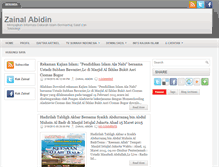 Tablet Screenshot of blogkuzainal.blogspot.com