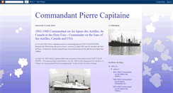 Desktop Screenshot of commandant-pierre-capitaine.blogspot.com