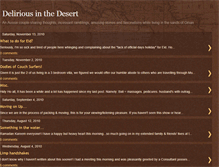 Tablet Screenshot of desertdelirium.blogspot.com