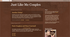 Desktop Screenshot of justlikemecouples.blogspot.com