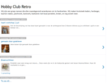 Tablet Screenshot of hobbyclubretro.blogspot.com