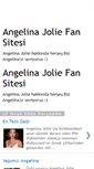 Mobile Screenshot of angelinajoliem.blogspot.com