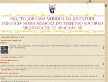 Tablet Screenshot of jornadajuventude-nsps-aju.blogspot.com