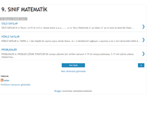 Tablet Screenshot of matematik-9.blogspot.com