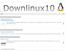 Tablet Screenshot of downlinux10.blogspot.com