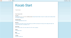 Desktop Screenshot of kocab.blogspot.com