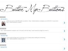 Tablet Screenshot of buttermybuttons.blogspot.com