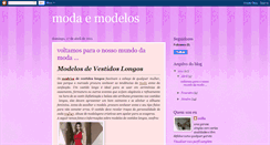 Desktop Screenshot of milla-modaemodelo.blogspot.com