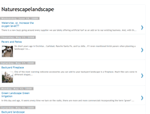 Tablet Screenshot of naturescapelandscape.blogspot.com