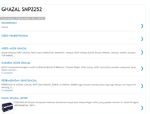 Tablet Screenshot of ghazal-smp2252.blogspot.com