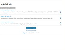Tablet Screenshot of melih-mzikindir.blogspot.com